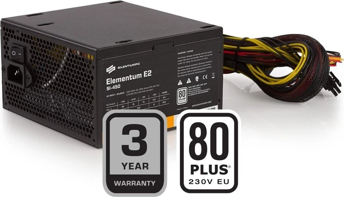 Endorfy SilentiumPC Elementum E2 450W, ATX 2.31, bulk