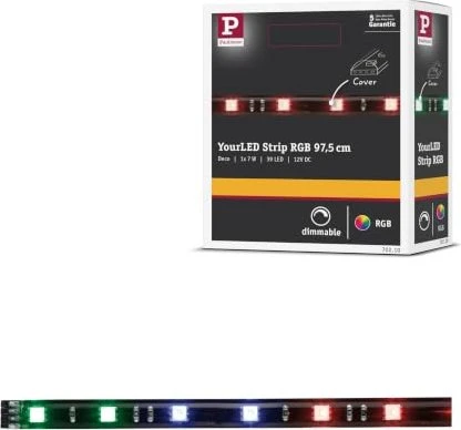 Paulmann YourLED Stripe LED-Streifen 7W mit Farbwechsel 1m