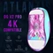 Lamzu Atlantis OG V2 PRO Wireless Gaming Mouse Miami Blue, USB Vorschaubild