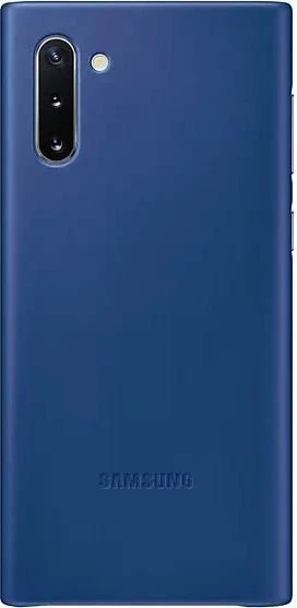 Samsung Leather Cover für Galaxy Note 10 blau