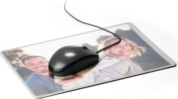 Durable Mousepad Plus, grau/transparent (574719) – Bild 4 von 5