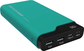 Ultron Powerbank RealPower PB-15000C grün