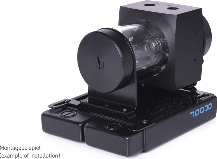 Alphacool Core 100 Aurora VPP Acetal/Acryl mit Pumpe