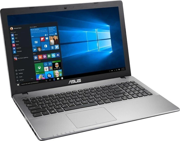 ASUS F550VX-DM445T, silber, Core i7-7700HQ, 16GB RAM, 128GB SSD, 1TB HDD, GeForce GTX 950M, DE
