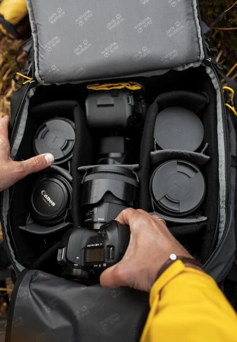 Jack Wolfskin Wilderness Photo Pack 65 phantom