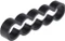 Alphacool Eiskamm Alu X5 Flat Kabelkamm 4mm, schwarz, 4er-Pack Vorschaubild