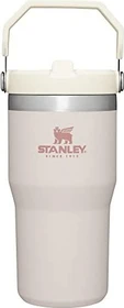Stanley IceFlow Flip Straw Tumbler Isolierflasche 590ml rose quartz