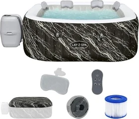 Bestway Lay-Z-Spa Hollywood AirJet Whirlpool quadratisch 180x180x66cm