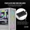 Corsair 4000D RGB Airflow QL Edition, weiß, Glasfenster Vorschaubild