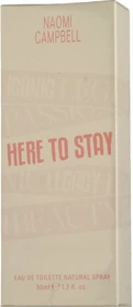 Naomi Campbell Here To Stay Eau de Toilette, 50ml