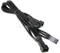 BitFenix 3-Pin auf 3x 3-Pin Verteiler, sleeved, 60cm, schwarz Vorschaubild