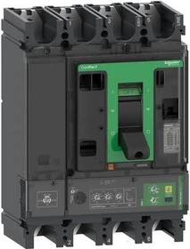 Schneider Electric Kompaktleistungsschalter ComPacT NSX400F mit Micrologic 4.3 160-400A, 4P4D 36kA/415V AC
