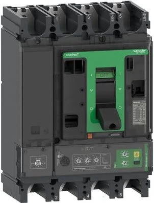 Schneider Electric Kompaktleistungsschalter ComPacT NSX400F mit Micrologic 4.3 160-400A, 4P4D 36kA/415V AC