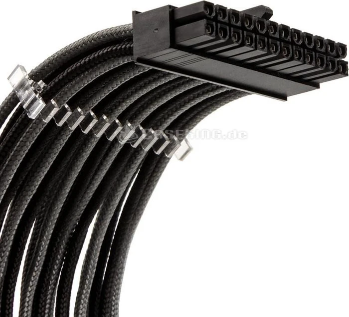 Phanteks Verlängerungskabel Kit für Netzteile, schwarz/grau, 500mm