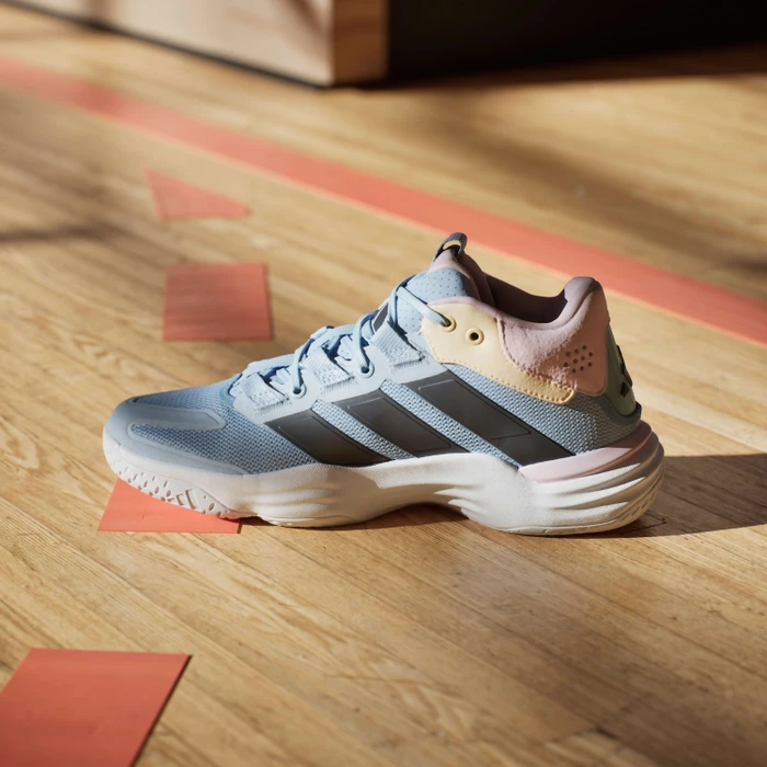 adidas Court Stabil blue/bright royal/team solar orange (Damen)