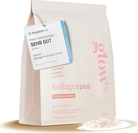 Glow25 Original Kollagen Pulver, 450g