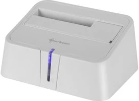Sharkoon SATA Quickport XT weiß, USB 2.0/eSATA