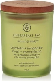 Chesapeake Bay Candle Awaken + Invigorate Lemongrass Eucalyptus Duftkerze, 96g