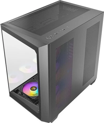 Antec C5 ARGB Black, Glasfenster