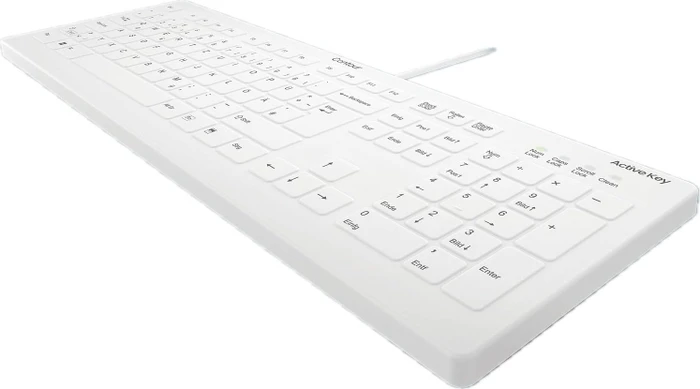 Contour Design AK-C8112 Medical Keyboard, weiß, USB, ND