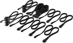 Corsair PSU Cable Kit Type 5 - Pro Kit, Elite Premium Individually Sleeved, schwarz (CP-8920445)
