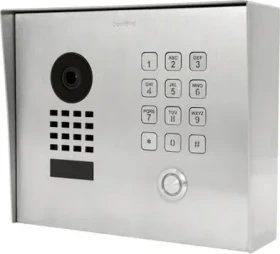 DoorBird D1101KH Modern IP Video-Türsprechanlage, Edelstahl V2A, gebürstet, Außenstation