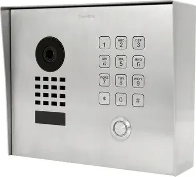 DoorBird D1101KH Modern IP Video-Türsprechanlage, Edelstahl V2A, gebürstet, Außenstation