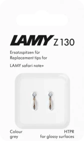 Lamy Z130 Ersatzspitzen für LAMY safari note+, grau, 2er-Pack