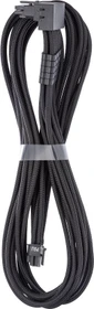 CableMod C-Series Pro ModMesh, 12V-2x6 Kabel, StealthSense, Corsair Type 5, 16-Pin PCIe Stecker auf 16-Pin PCIe 5.1 12V-2x6 Stecker, Adapterkabel, 90°, schwarz, 65cm (CM-PCSS-16PR-N65KK-5PK-R-SS)