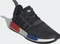 adidas NMD_R1 core black/semi lucid blue/glory red (Herren) Vorschaubild