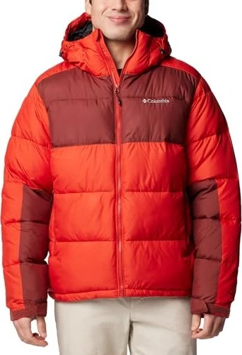 Columbia Pike Lake II Puffer Hooded Jacke sail red/spice (Herren)