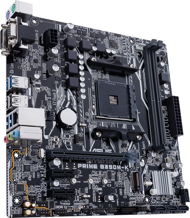 ASUS Prime B350M-K (AMD AM4)