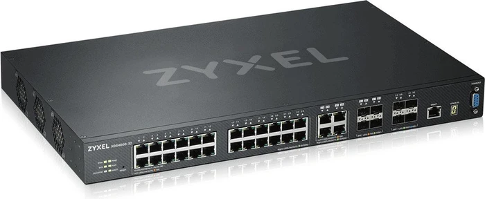 Zyxel XGS4600 Rackmount Gigabit Managed Switch, 24x RJ-45, 4x SFP+, 4x RJ-45/SFP