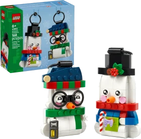 LEGO Deko-Schneemänner