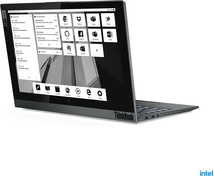 Lenovo ThinkBook Plus G2 ITG, Storm Grey, Core i5-1130G7, 16GB RAM, 512GB SSD, DE