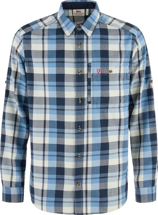 Fjällräven Fjällglim Hemd langarm dawn blue/eggshell (Herren)