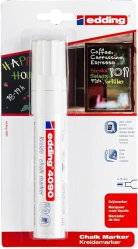 edding 4090 Kreidemarker weiß