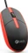 C-Tech WM-10R Wired Mouse schwarz/rot, USB Vorschaubild