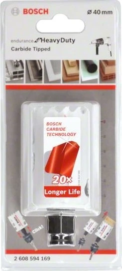Bosch Professional Endurance for Heavy Duty HM Lochsäge, 40mm, 1 Stück