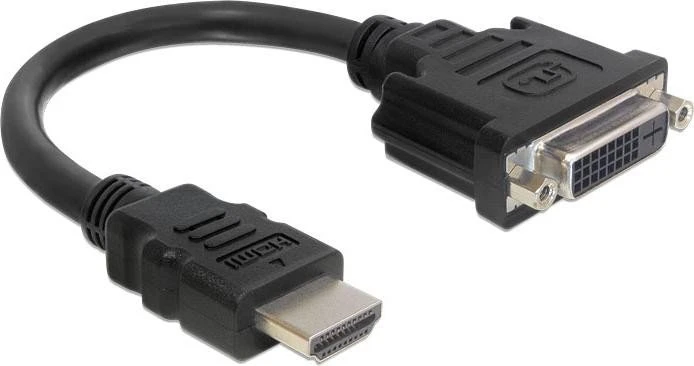 DeLOCK HDMI/DVI Adapterkabel, 0.2m