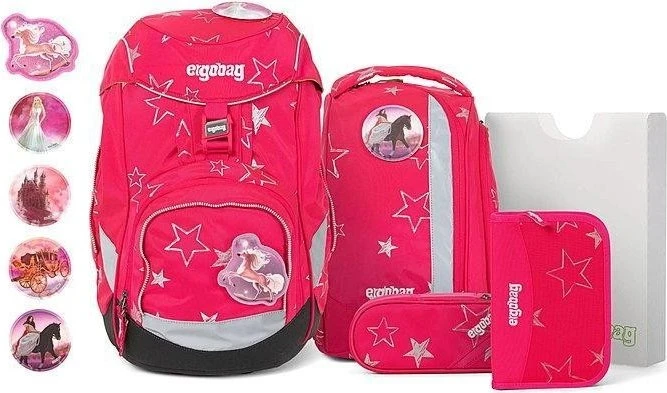 Ergobag Pack CinBärella Schulrucksack-Set, 6-tlg.
