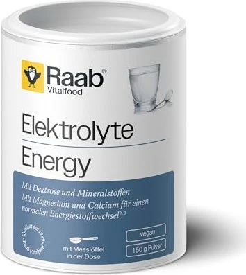 Raab Vitalfood Elektrolyte Energy Pulver, 150g
