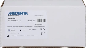 Medenta Zinkleimverband, 8cm x 7m, 10 Stück