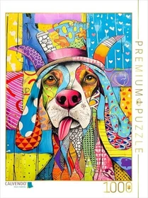Calvendo Buntes Pop-Art Hundegesicht