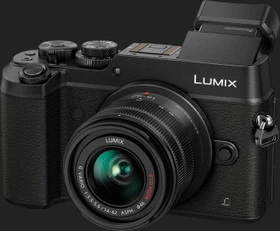 Panasonic Lumix DMC-GX8 schwarz mit Objektiv Lumix G Vario 14-42mm 3.5-5.6 II ASPH OIS