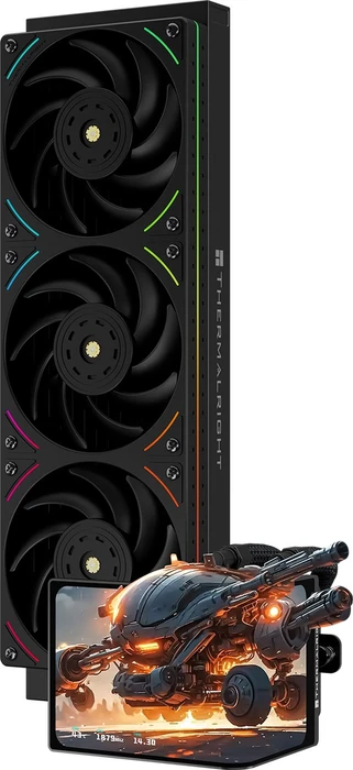 Thermalright Levita Vision 360 UB ARGB Black, schwarz