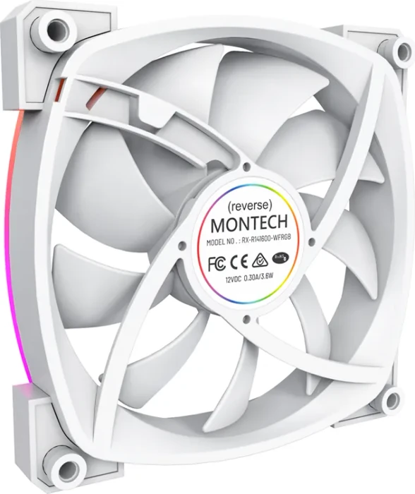 Montech RX140 PWM ARGB weiß, 140mm