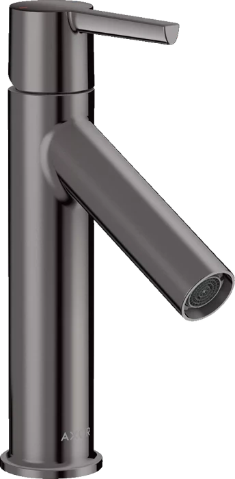 Hansgrohe Axor Starck Einhebel-Waschtischmischer 100 mit Hebelgriff und Ablaufgarnitur brushed black chrome
