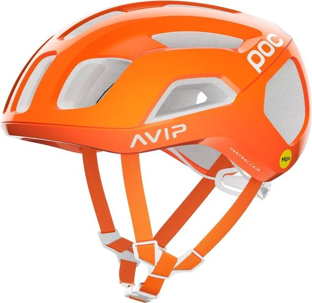 POC Ventral Air MIPS Helm fluorescent orange avip