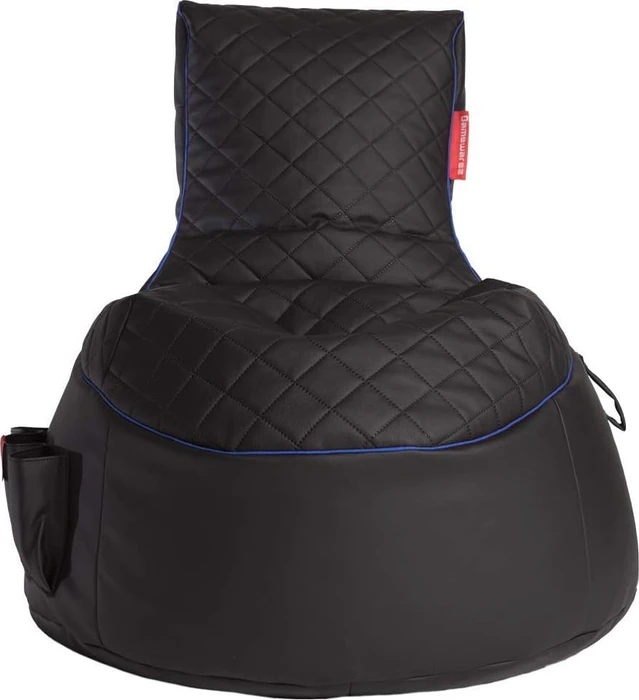 Gamewarez Gaming Sitzsack Classic Arctic Hurricane, schwarz/blau